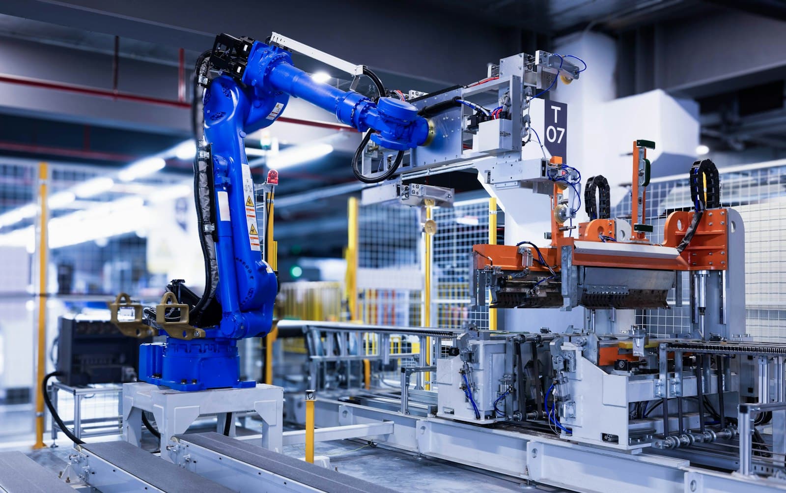 Automated industrial workflow