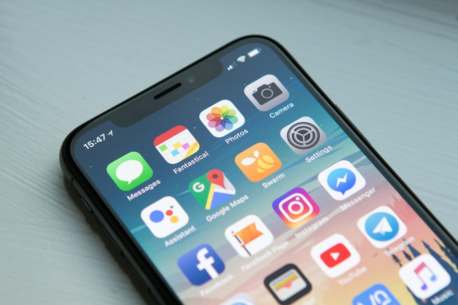 A mobile app interface close up
