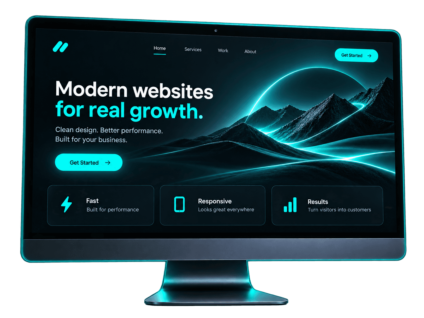 Custom Website Development illustration