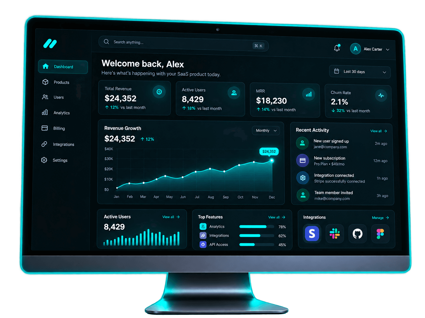 SaaS Development illustration